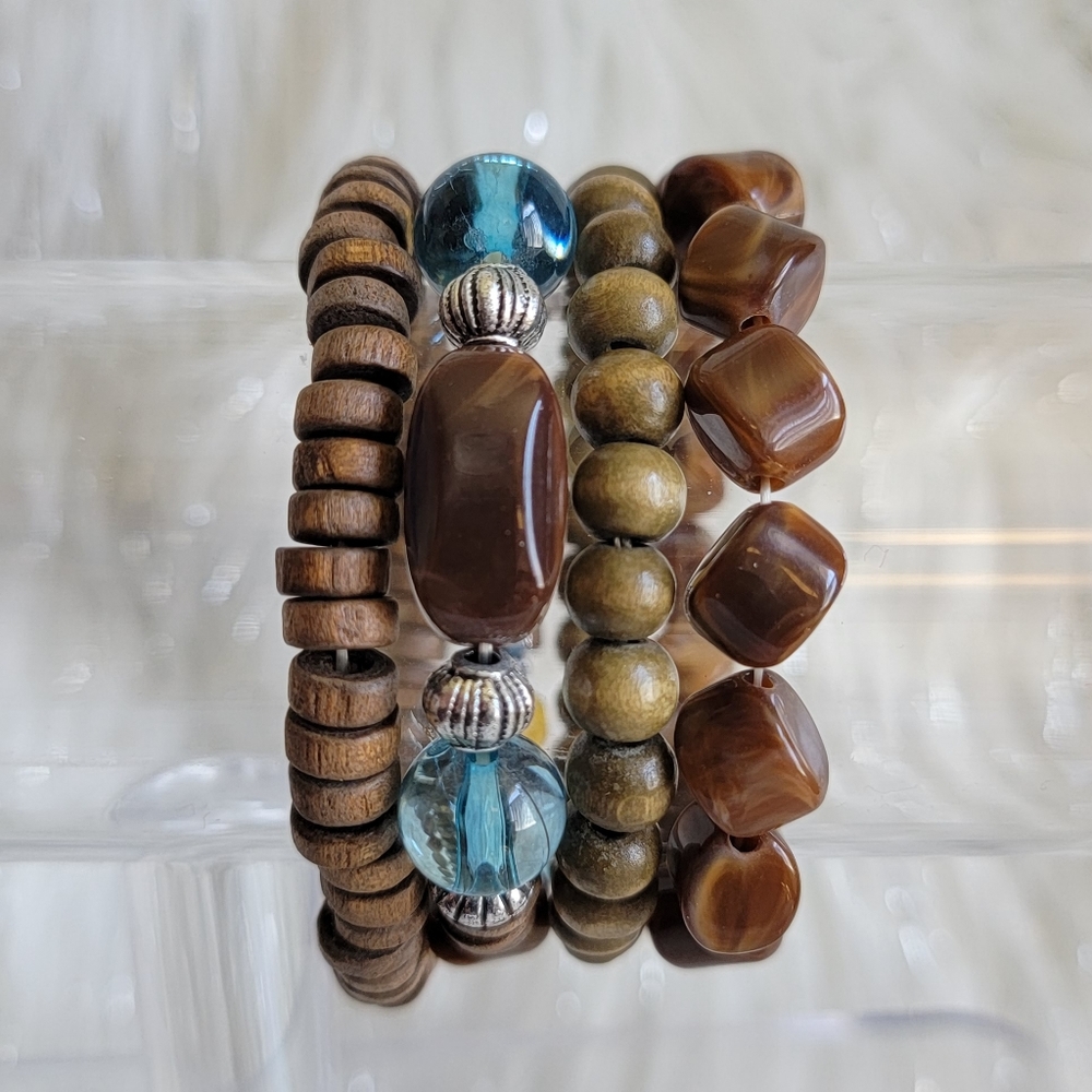 Stacking Bead Bracelets - Picture 2 of 5
